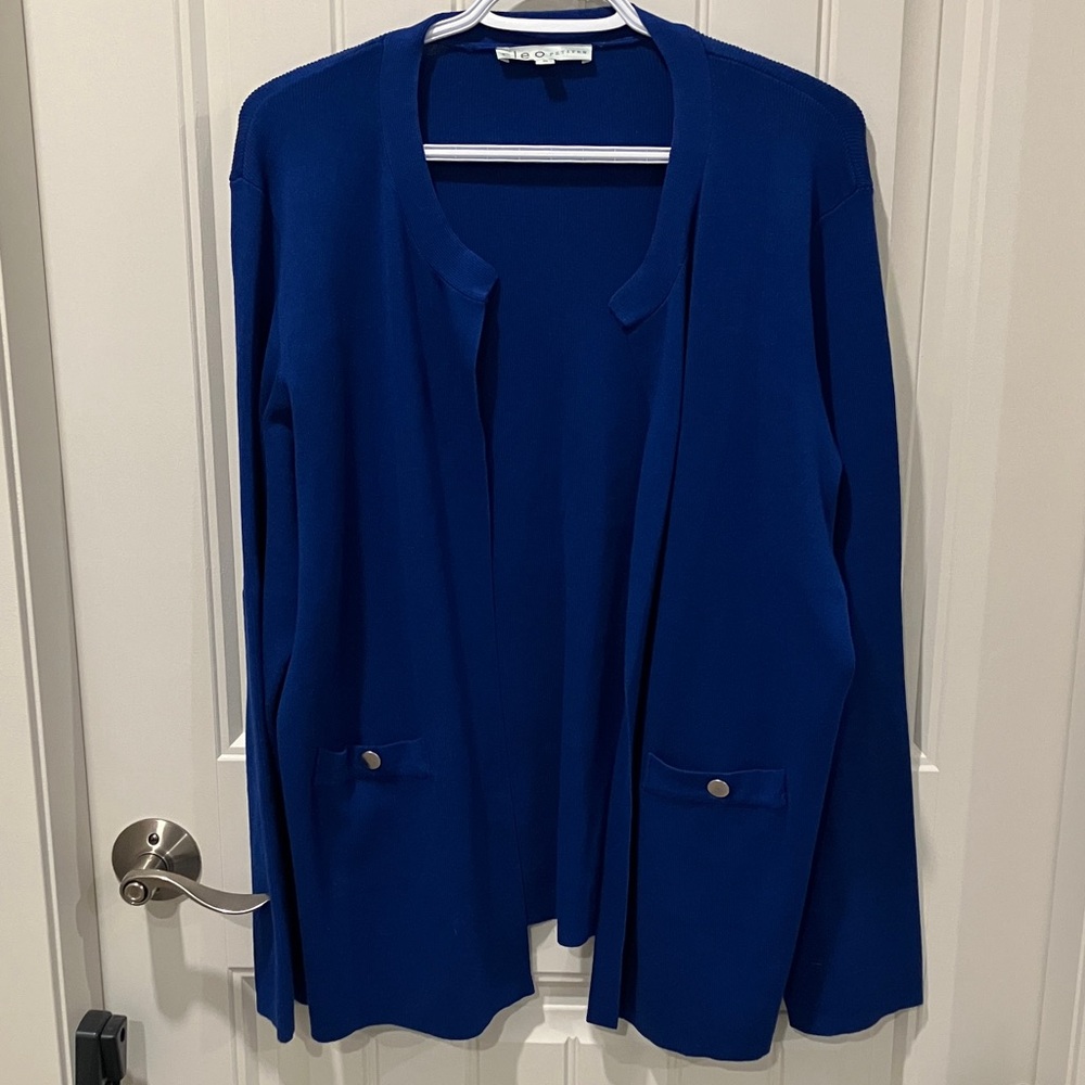 CLEO Cardigan Jacket BLUE XLP